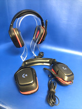 LOT OF 2X Logitech G332 Stereo Gaming Headsets