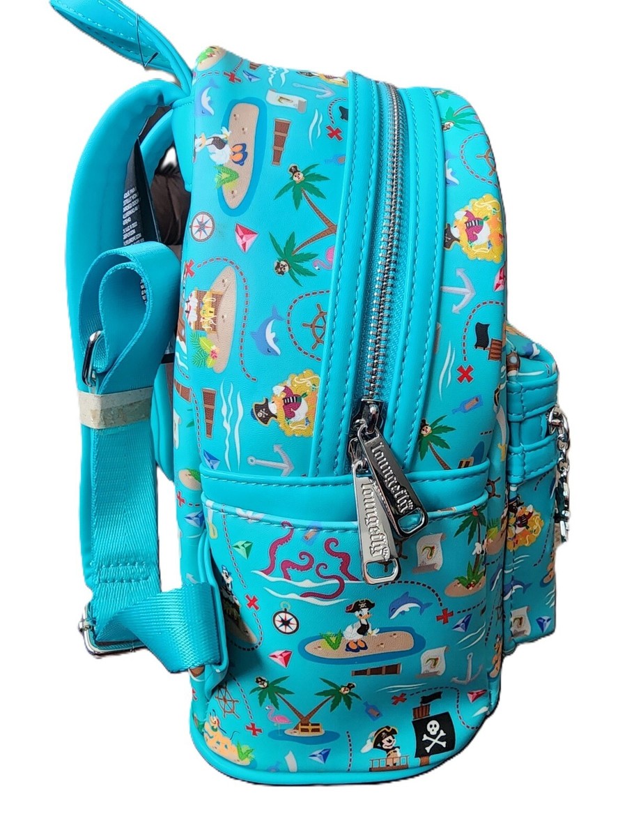 New Loungefly Disney Sensational 6 Pirate Backpack & Wallet  display picture 3