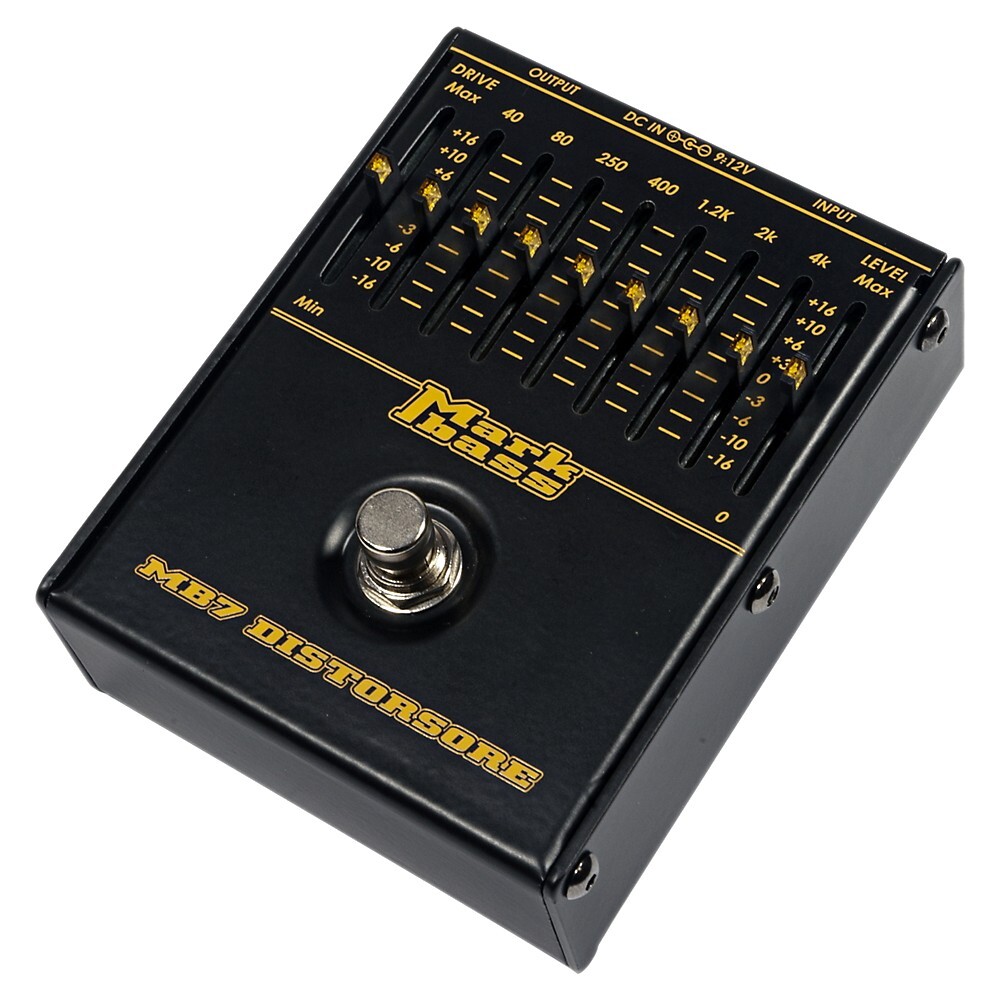Markbass Mb7 DISTORSORE Bass Distortion Effects Pedal for sale 