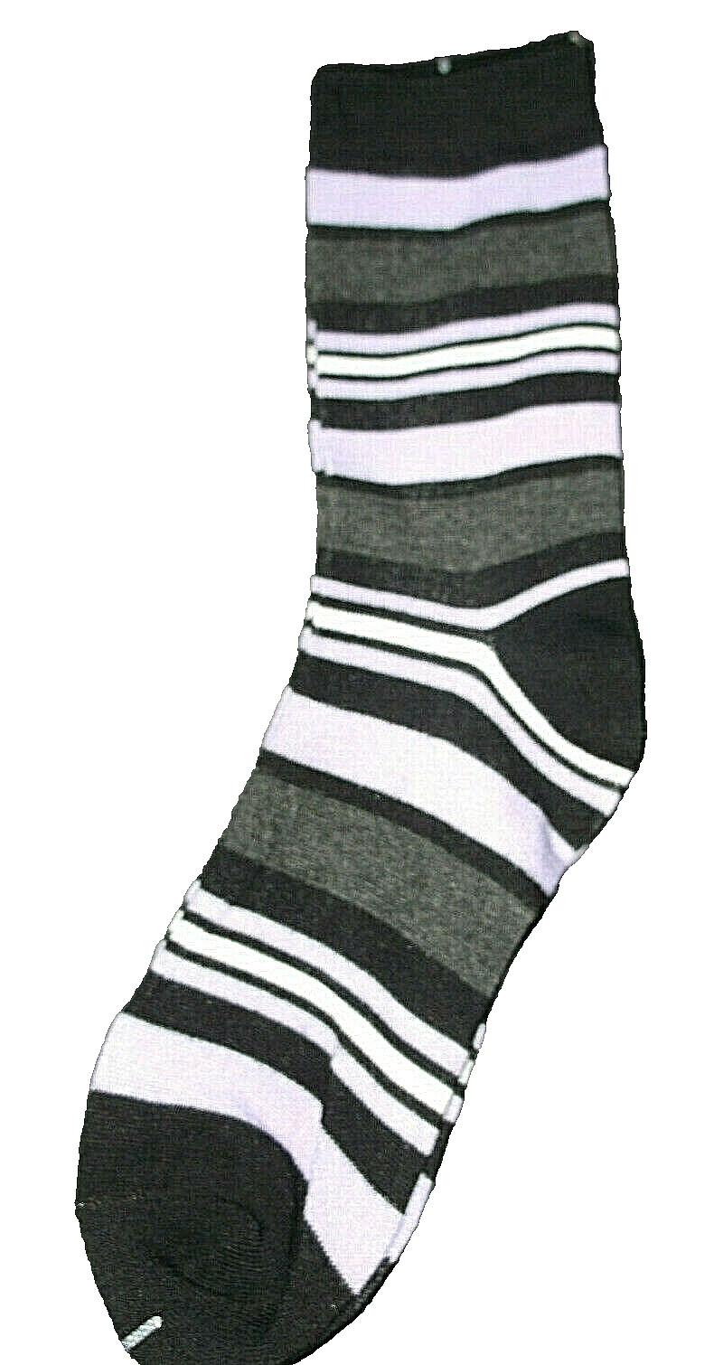 6 Pairs Womens TIPI TOE Argyle Stripe Solid Lightweight Crew Socks FREE Shipping