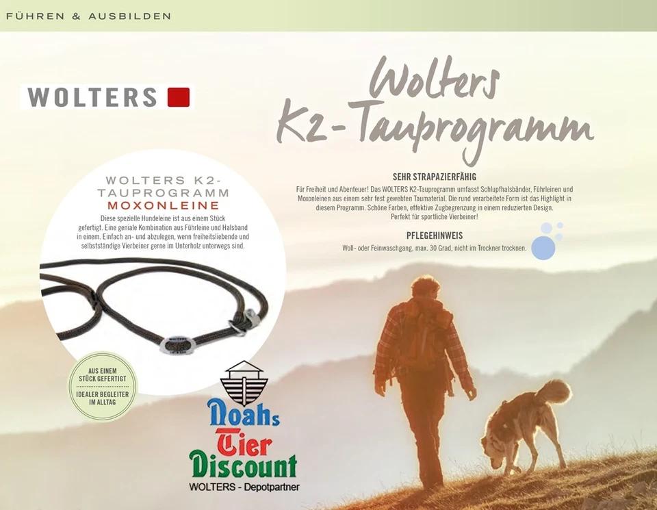 Wolters Everest / K2 Leine Moxonleine, Führleine, Cityleine, Retrieverleine - Bild 4 von 4