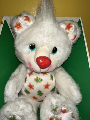 Vintage Kenner '89 Yum Yums Christmas Cookie Bear Plush New in
