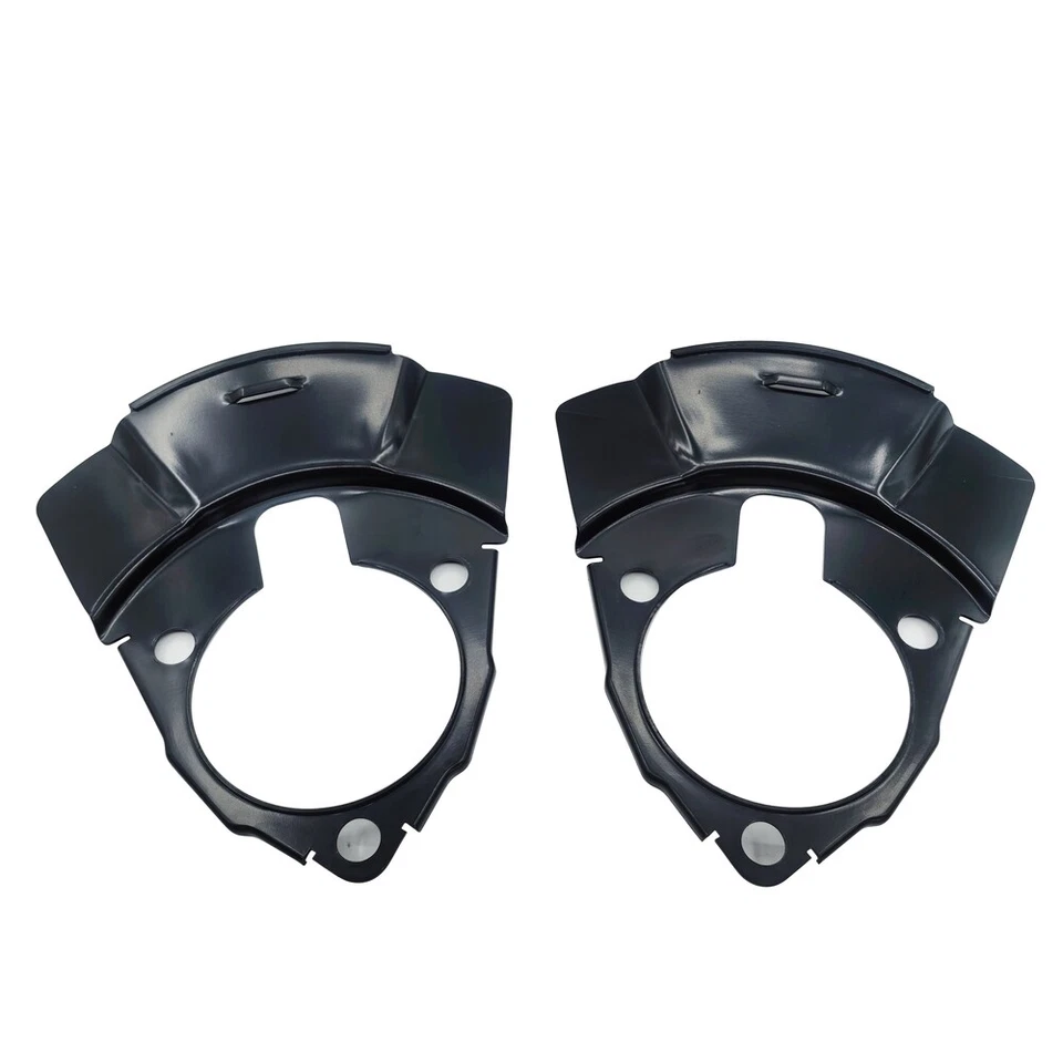 Pair 2 Brake Dust Shields For 1999-07 Chevrolet Silverado C1500 Cadillac GMC - Imagem 3 de 4