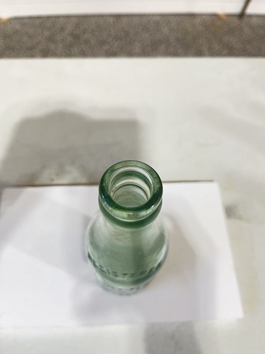 Vintage Aqua Miller Becker M-B Co. Cleveland, Ohio 6-1/2 oz. Bottle - Picture 4 of 8