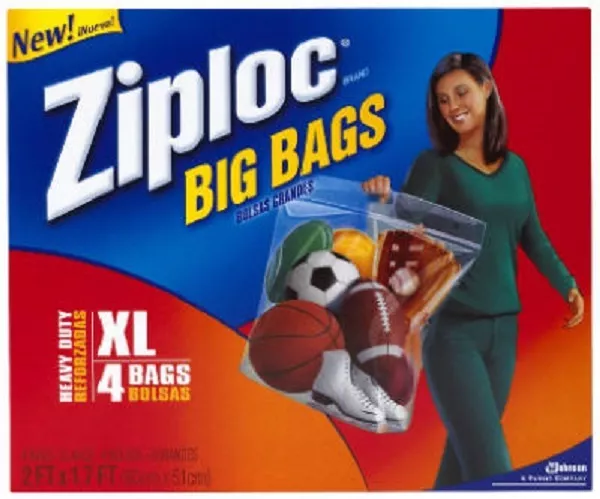 (8) 4 packs Ziploc 65644 Extra Large Heavy Duty 24 x 20 Storage Big Bags