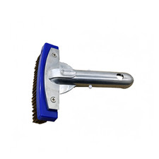 Aluminum Handle 5 Inch Steel Wire Brush for Pool Skimmer Box and Drain Cleaning
