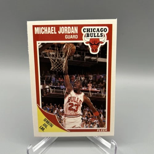 1989-90 Fleer Michael Jordan Chicago Bulls 📈🔥🐐🔥