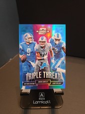 2018 Panini Contenders Optic /99 Triple Threat Matthew Stafford, Kenny Golladay