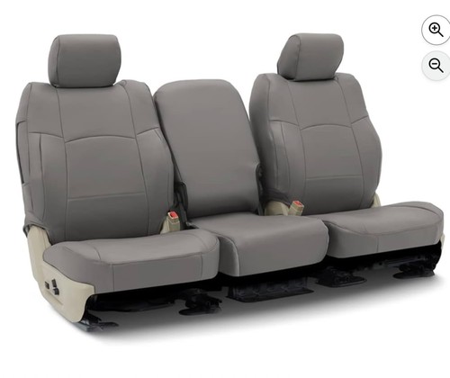 Coverking Seat Cover for select Hyundai Steel Gray Rhinohide Fabric  - SEALED - Bild 1 von 8