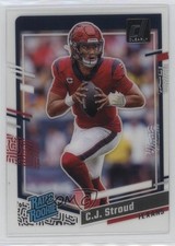 2023 Panini Clearly Donruss Rated Rookie CJ Stroud #93 0i7z