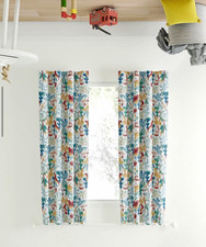 John Lewis Dinosaur Kids Curtains Blackout Thermal Eyelet 230 x 135cm