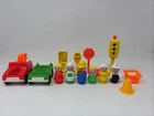 Vintage 1980s Fisher Price Little People Main Street #2500 Replacement Parts