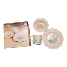 Vintage 1984 Hallmark Baby Heirloom Collection Cup, Plate, Bowl