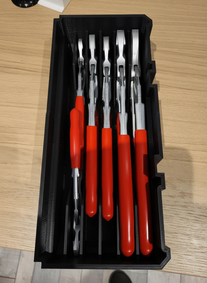 Milwaukee PACKOUT Drawer Insert – Gland Pliers Organizer (Insert Only)
