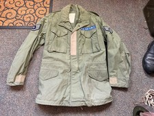 ORIGINAL VIETNAM WAR US ARMY OG-107 COLD WEATHER PARKA-SMALL SHORT