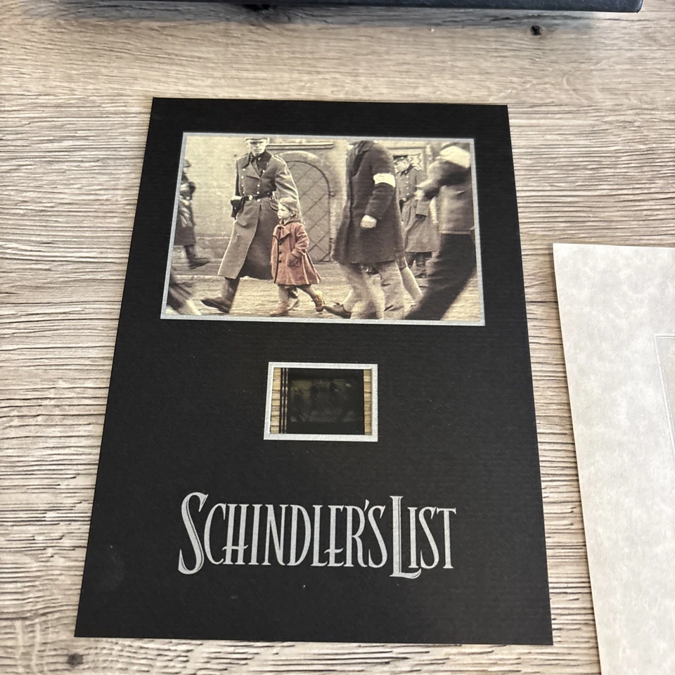 Schindlers List Limited Edition DVD Box Set Certificate of Authenticity COMPLETE - Image 3 of 4