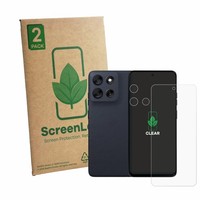 2X Displayschutz Folie FüR Motorola Moto G56 (Display+Kamera) Schutz