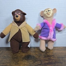 Disney Lot of 2 Country Bears Jamboree Plush McDonald's Happy Meal Toys 366