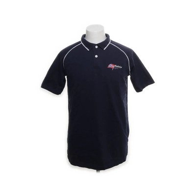 Nebulus, Poloshirt, Größe: 48, Blau, Print, Herren #Il9