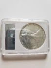 1988 AMERICAN SILVER EAGLE 1 OZ. FINE SILVER BULLION 999 COIN IN CAPSULE /BU-UNC