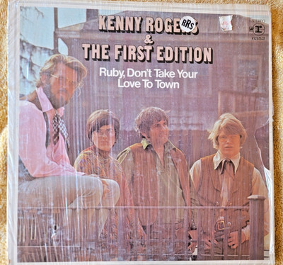 Kenny Rogers First Edition Ruby RS6352  1969 LP Visual  VG++ Plays Tested EX
