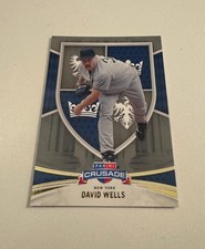 DAVID WELLS 2024 Panini Crusade Gold Foil #108