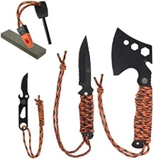 ust Woodlands Tool Ultimate Kit Para Hatchet, Para Knife 4.0 and 2.0 Multi Tool