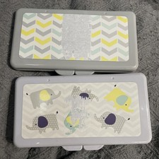 Set Of Two Playtex Wipes Container  s