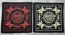 Americana Trademark Boot Barn Western Company Bandana Lot Of 2