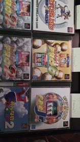 Japanese Sega Saturn PS1 Import Game Lot Parlor Derby Minna no Golf CIB