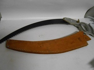 Hastings Fiber Glass Products Pruning saw With Handle & leather case Lineman