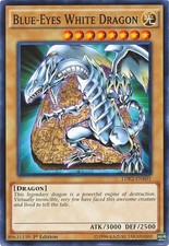 Yugioh Blue-Eyes White Dragon Version 4 1st Edition Common LDK2-ENK01 NM