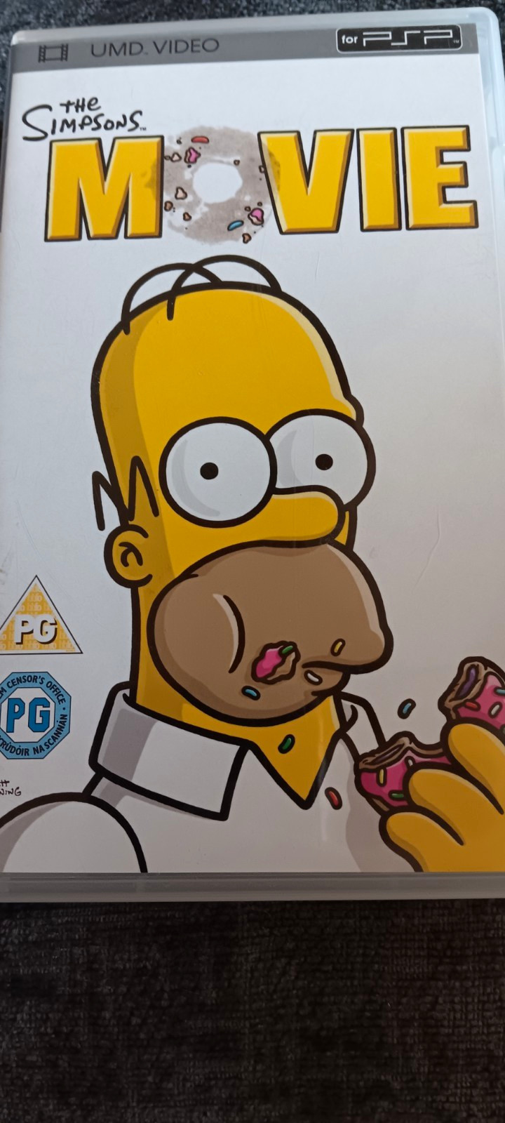 The Simpsons Movie UMD Video for PSP Widescreen PG Region 2 David Silverman