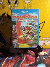Paper Mario Color Splash  (Nintendo Wii U, 2016)