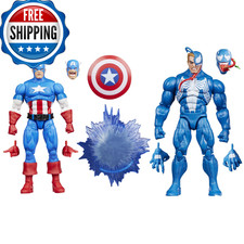 Marvel Classic Marvel Legends Series Gamerverse Captain America Vs Venom Retro