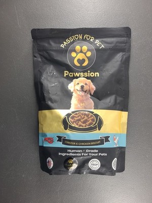 Pawssion Lobster And Chicken Biscuit Human Grade 12 Oz BB 5/24/2026