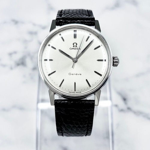 OMEGA Geneve Ref 135.011SP Cal 601 Manual Wind Silver Dial Vin...