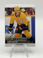 Philip Tomasino 2021-22 Upper Deck Credentials #RA-13 Rookie Arrivals