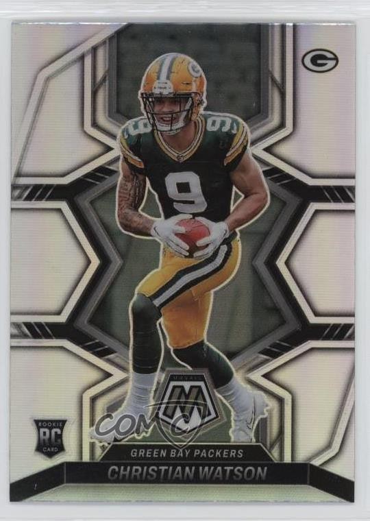 2022 Panini Mosaic Rookies Silver Prizm Christian Watson #327 1k3p