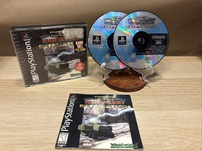 Command & Conquer Red Alert Retaliation PS1 NTSC-U/C T Multiplayer Strategy