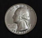 1976 S Bicentennial Washington Quarter Choice BU 40% Silver      Lot 4611