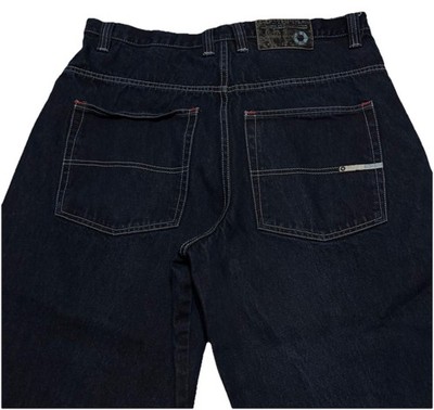 Southpole Jeans Men's Sz 34 Blue Authentic Collection Wide Leg