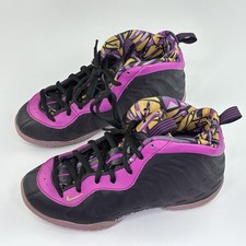 Nike Little Posite One Foamposite DQ6212-500 Cave Purple Youth Kids Size 2.5Y
