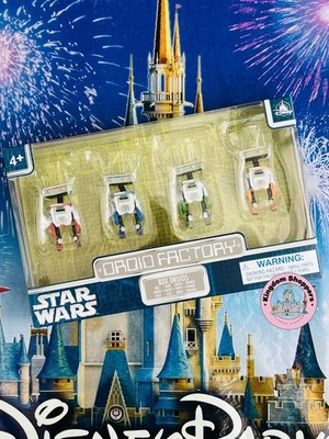 2026 Disney Star Wars BDX Droids Droid Factory Set Red Blue Green