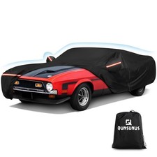 QUNSUNUS Waterproof Car Cover for Ford Mustang 1969-1973, Outdoor Car Covers ...