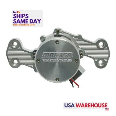 Moroso 63557, Kit Clear Aluminum Electric Water Pump - Sbc Performance Parts - Picture 1 of 10