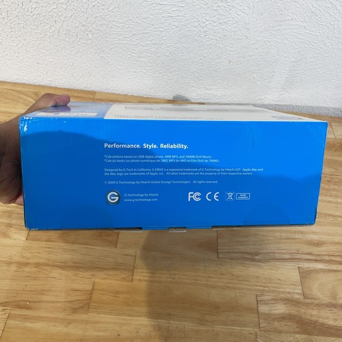 G-Technology 1TB G Drive External HD - eSATA 3GB/FW800/400/USB 2 *Mac Formatted - Picture 20 of 21