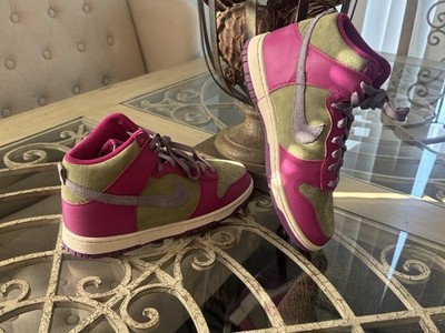 Women s Size  9.5 - Nike Dunk High Dynamic Berry / Summer Heater!