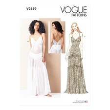 Vogue Schnittmuster V2139 - Lingerie - Nachtw...