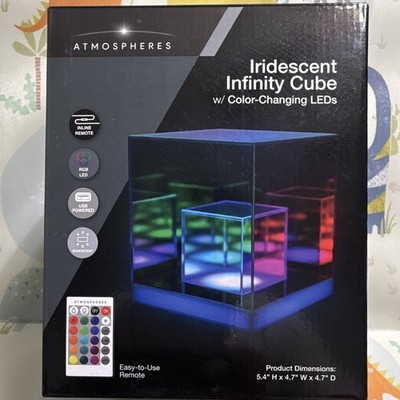 Experience Mesmerizing Colors with Our Remote-Controlled LED Infinity Cube Lamp